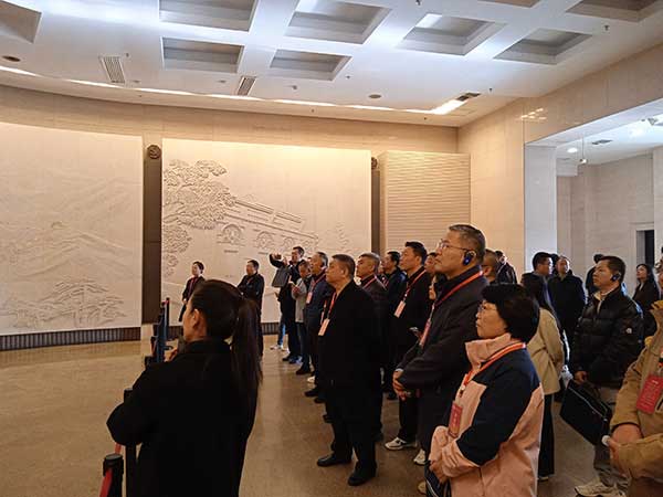 西柏坡红色教育基地现场教学